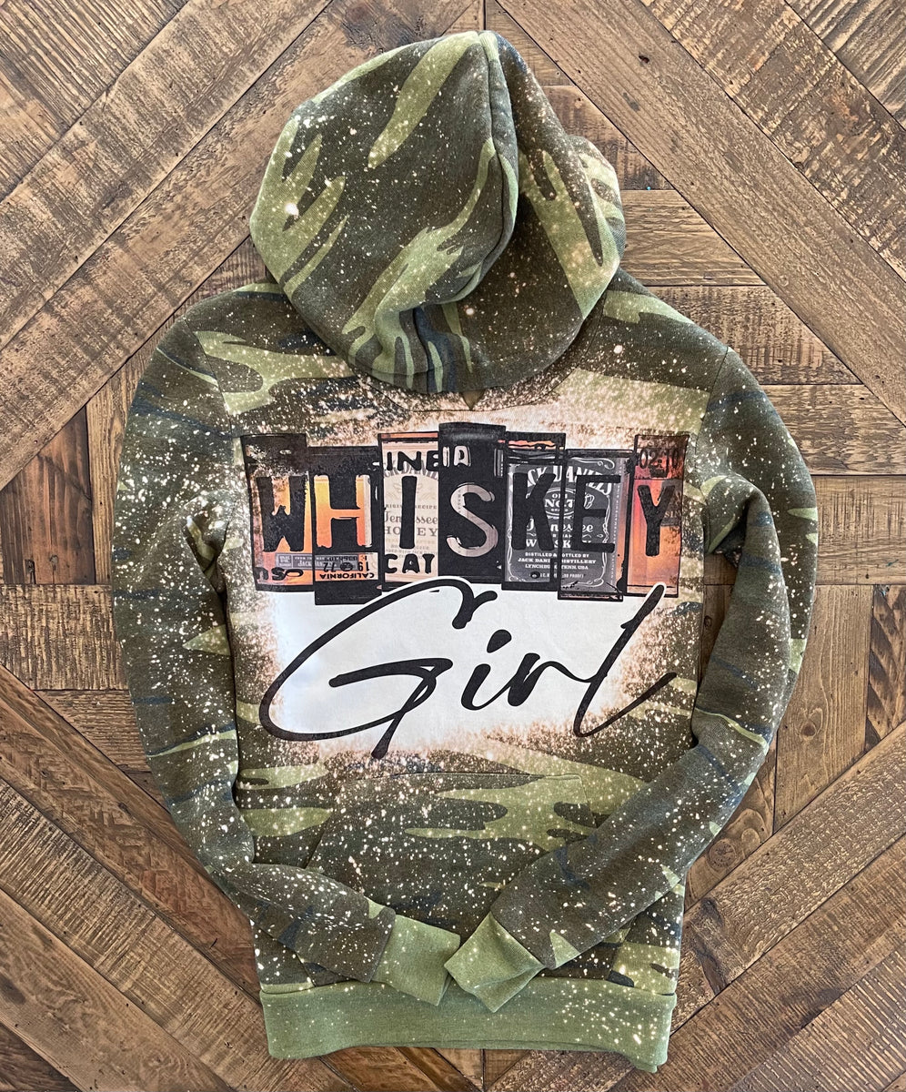 Custom Camp Name Spray Painted & Splattered Hoodie – a Spirit Animal