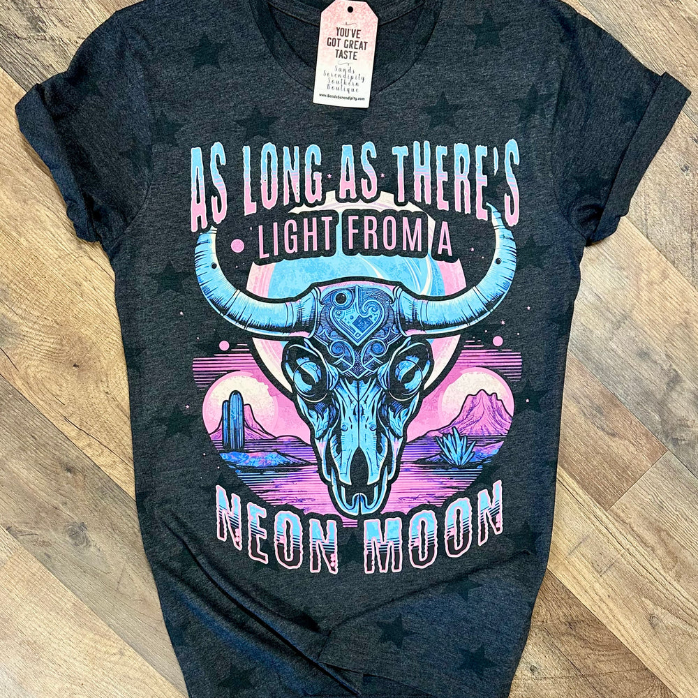 
                      
                        As Long As There’s Light From A Neon Moon T-shirt
                      
                    