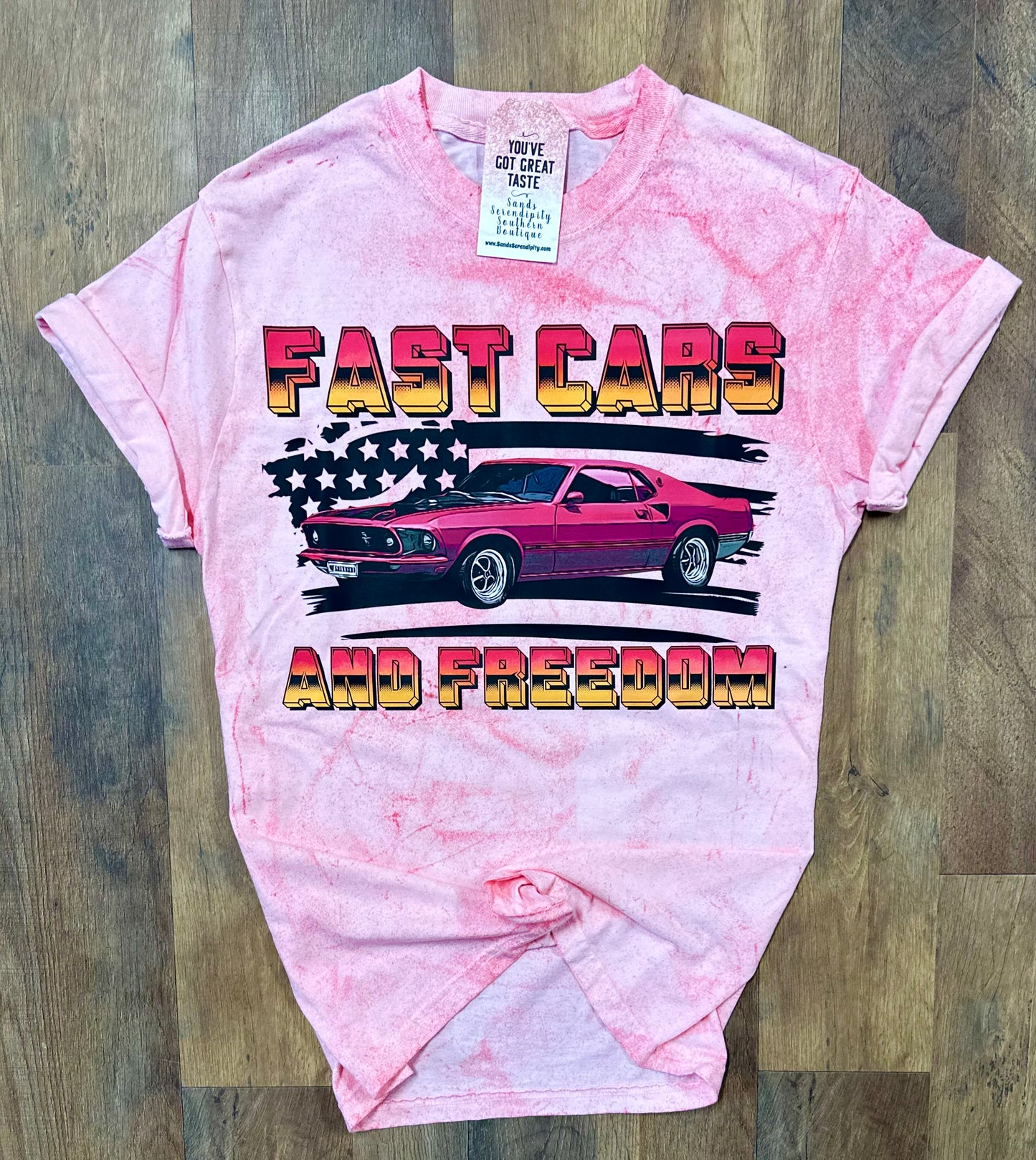 Fast Cars & Freedom T-shirt 🏎️