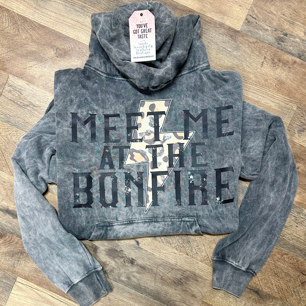 
                      
                        Mineral Wash Meet Me At The Bonfire Hoodie
                      
                    