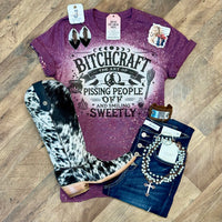 BitchCraft Purple | Fall Vibes Graphic T-Shirt