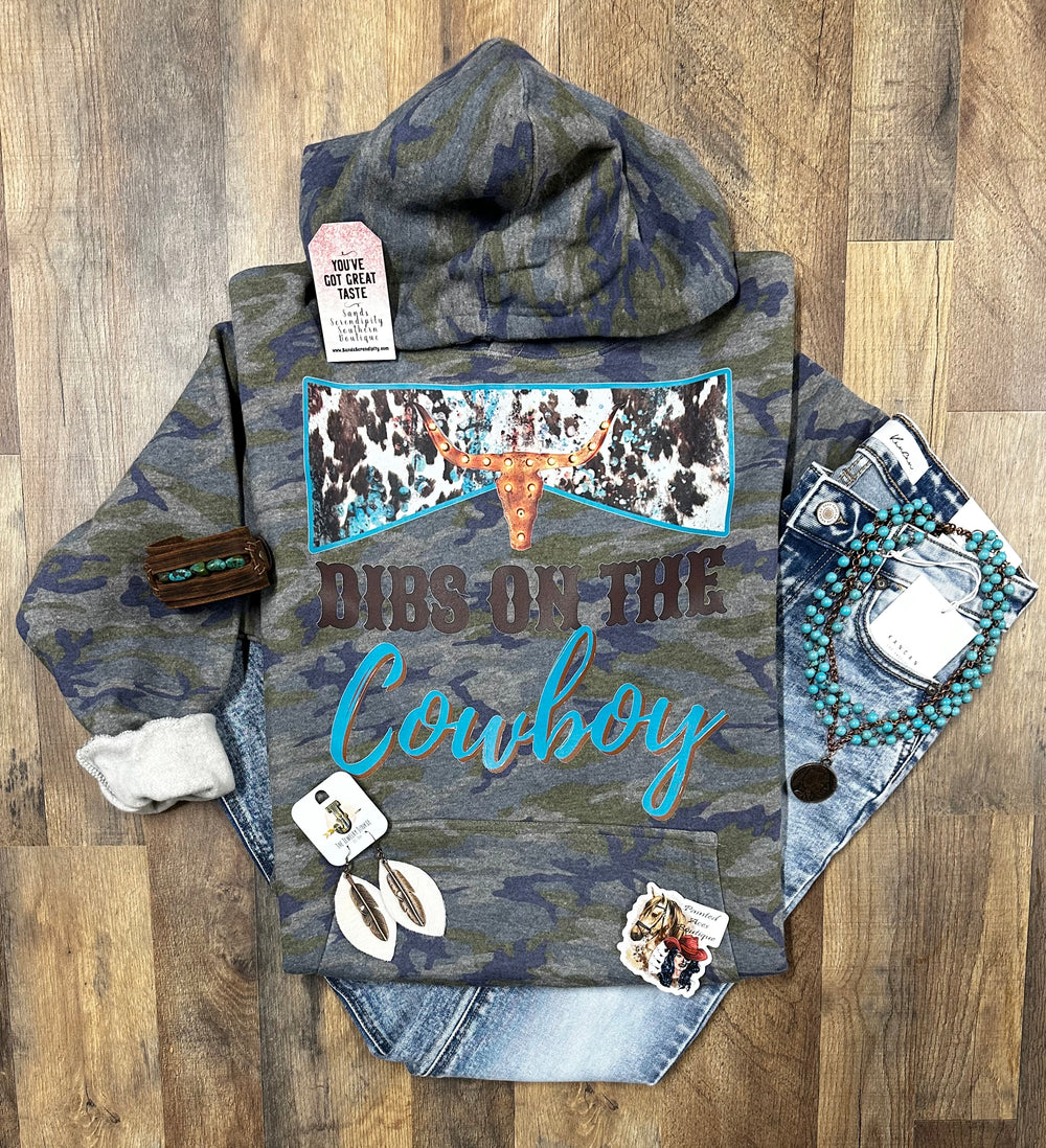 Dibs On The Cowboy Hoodie