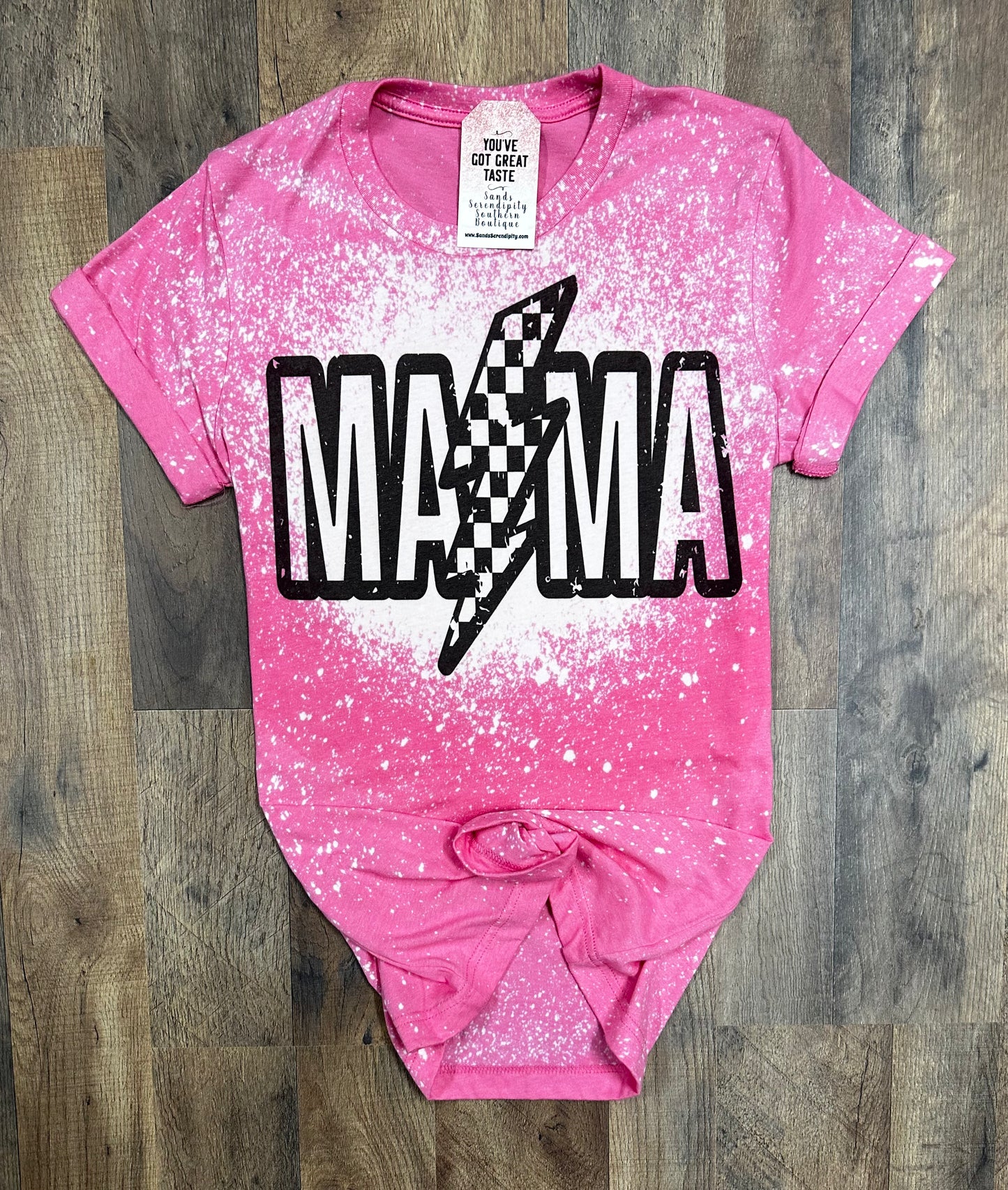 Checkered Mama 🏁-Painted Aces Boutique