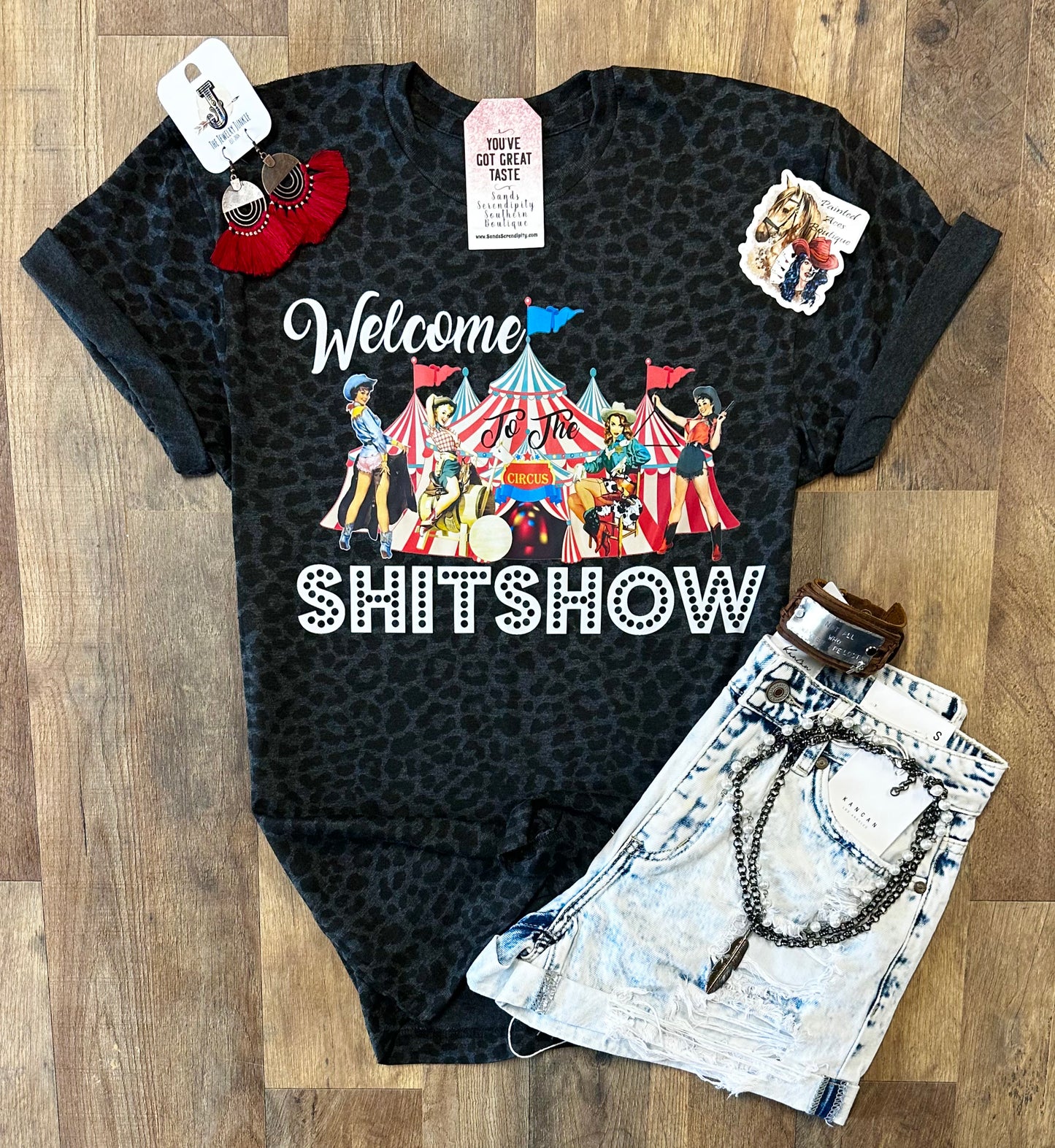 Leopard Welcome To The Shitshow 🎪