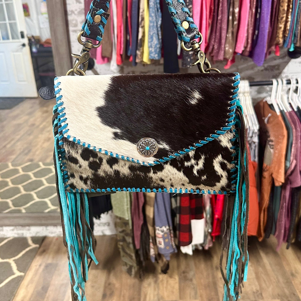 
                      
                        Pony Highlands Cowhide Fringe Bag
                      
                    