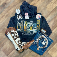 Whiskey Weather  | Cozy Western Hoodie