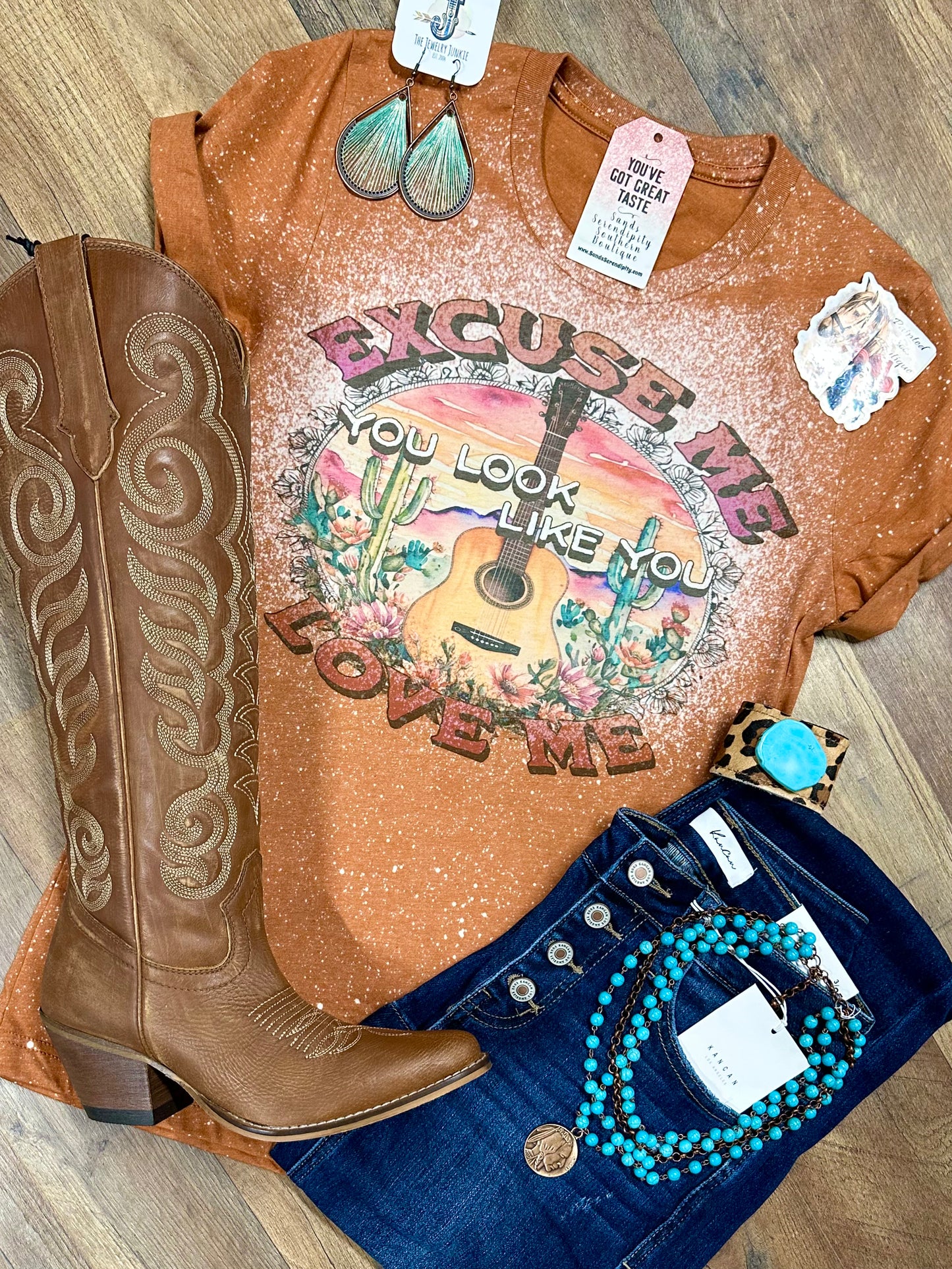 Excuse Me…You Look Like You Love Me | Boot Scootin’ Graphic T-Shirt