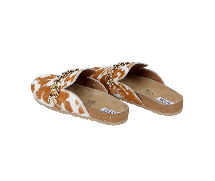 Ado Cowhide Slides - Painted Aces Boutique