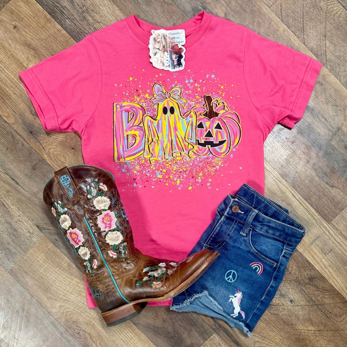 Boo | Kids Cool Country Tees - Painted Aces Boutique
