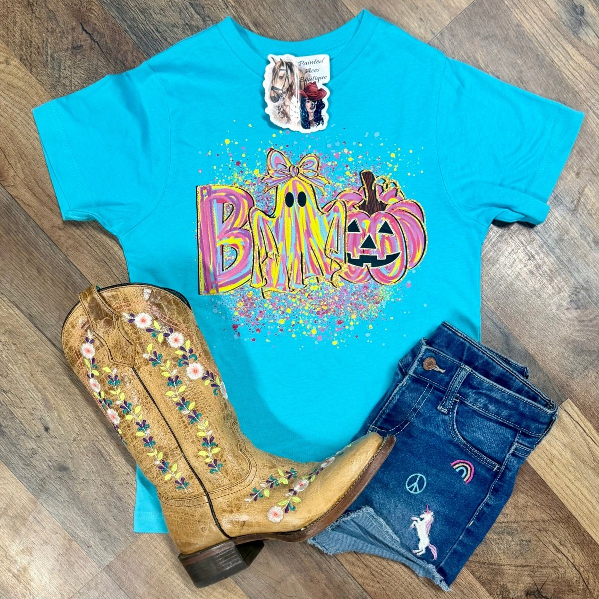 Boo | Kids Cool Country Tees - Painted Aces Boutique