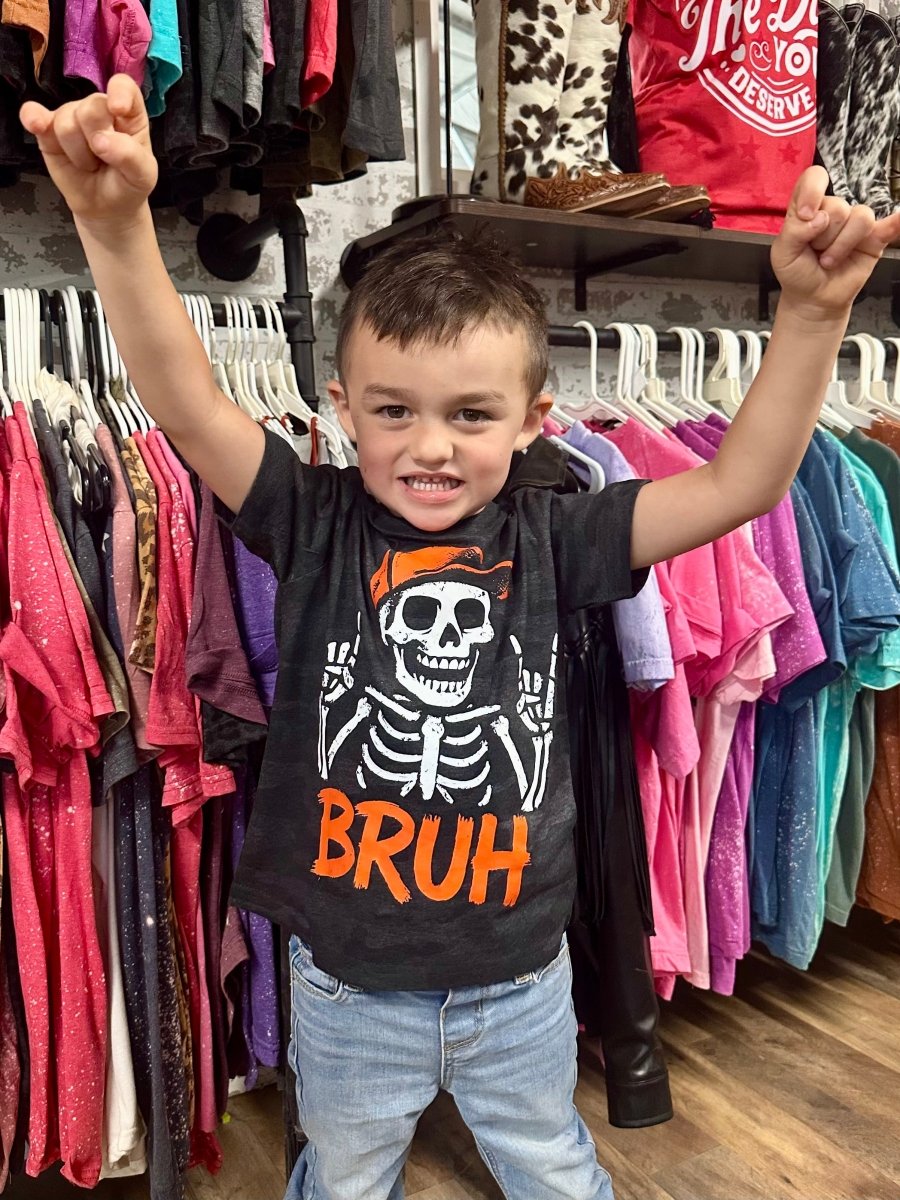 Bruh | Kids Cool Country Tees - Painted Aces Boutique