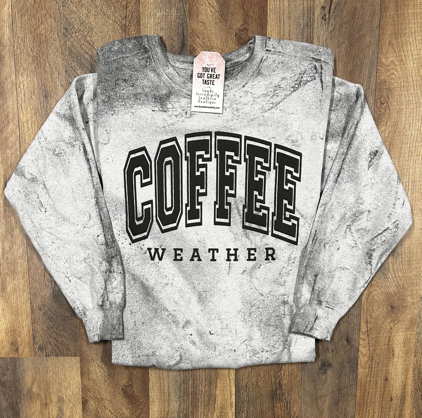 Coffee Weather | Cozy Western Sweatshirt