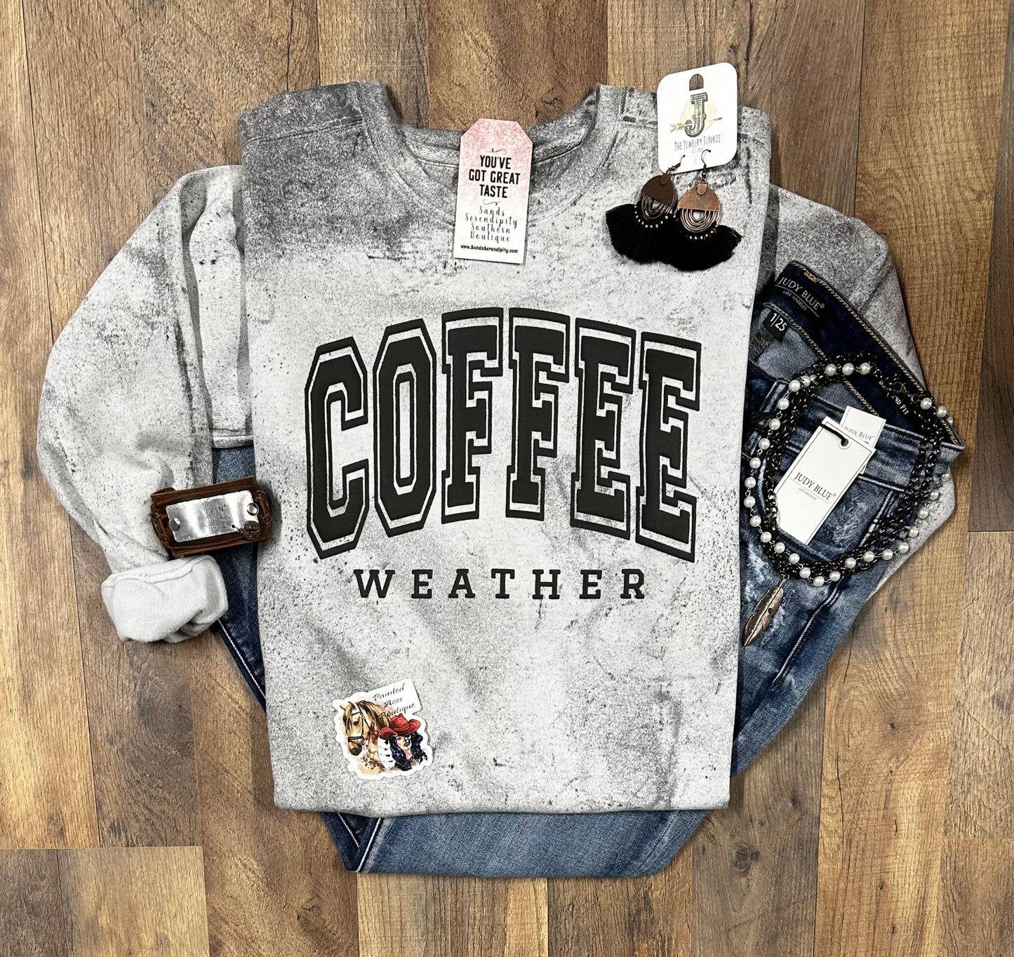 Coffee Weather | Cozy Western Sweatshirt