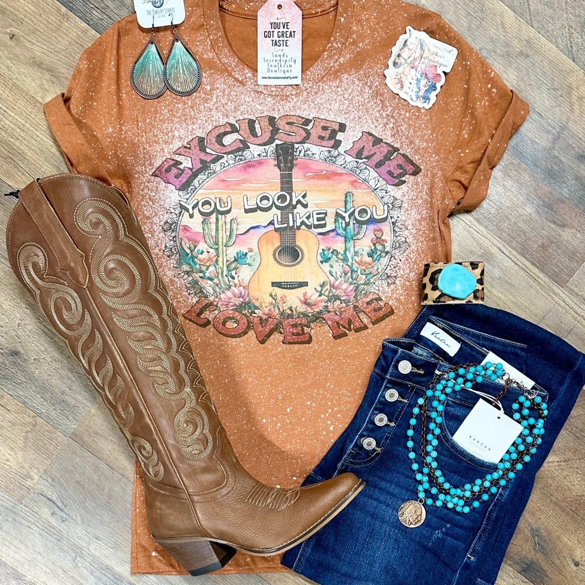 Excuse Me…You Look Like You Love Me | Boot Scootin’ Graphic T-Shirt