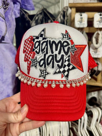 Game Day Trucker Hat - Painted Aces Boutique