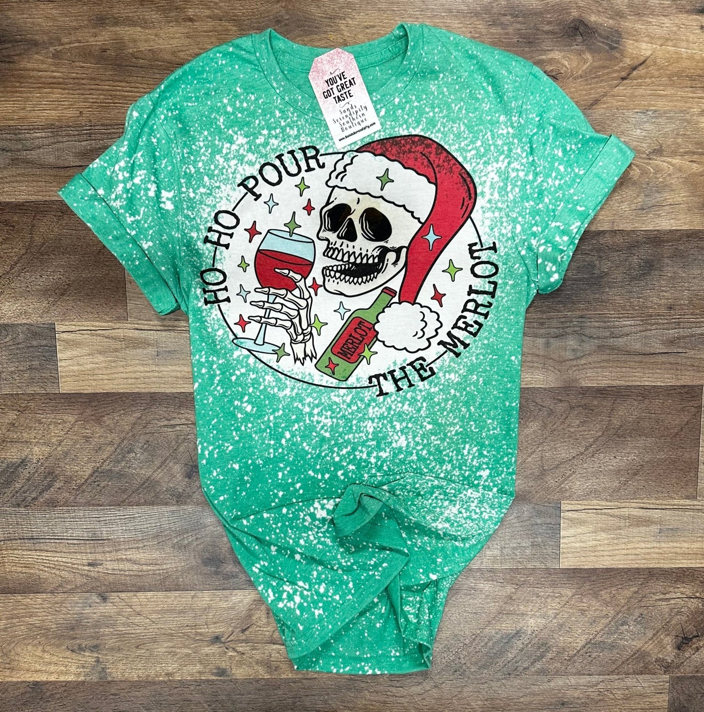 Ho Ho Pour The Merlot 🍷 - Painted Aces Boutique