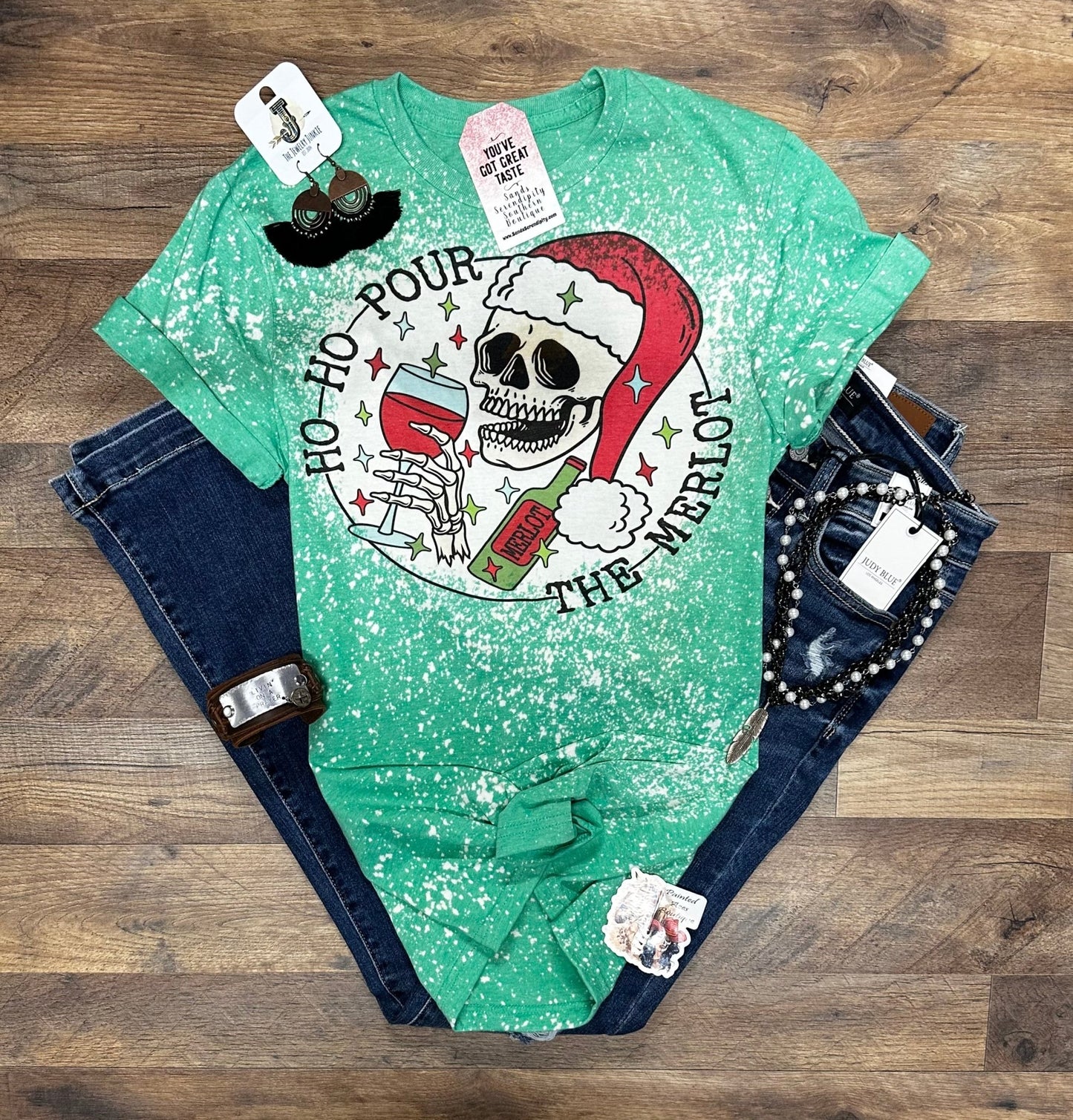 Ho Ho Pour The Merlot 🍷 - Painted Aces Boutique