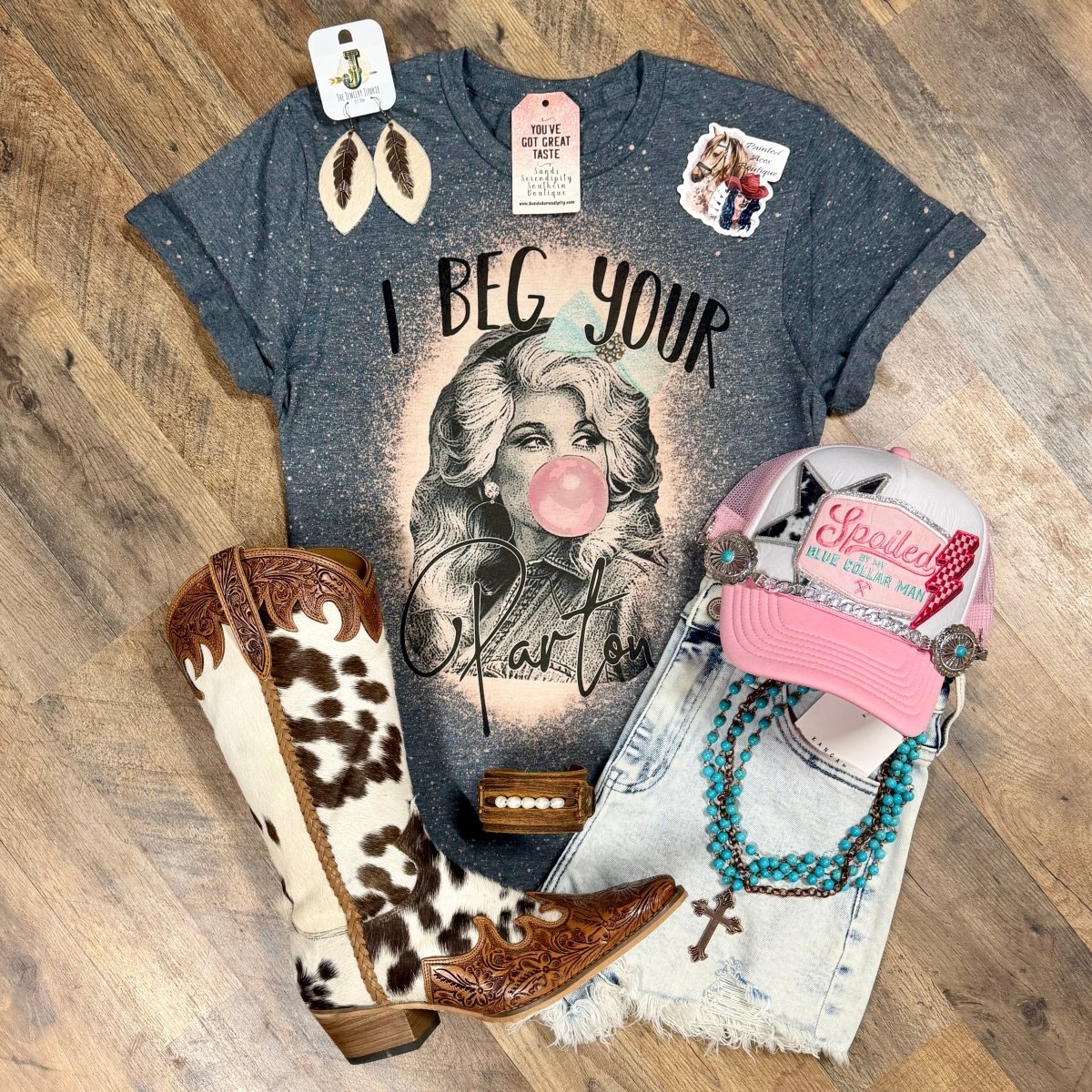 I Beg Your Parton | Boot Scootin' Tees - Painted Aces Boutique