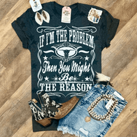 I’m the Problem Tee | Country Concert Graphic T-Shirt - Painted Aces Boutique