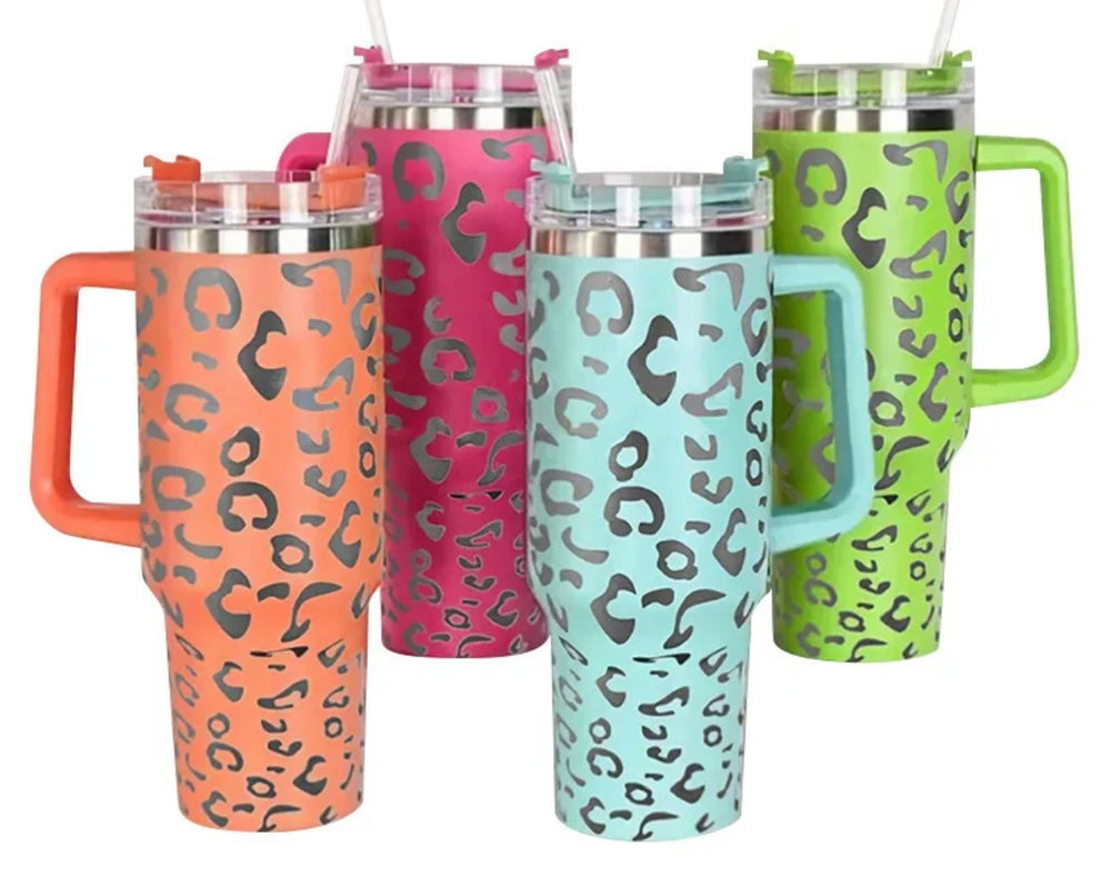 Leopard Tumbler 40 oz