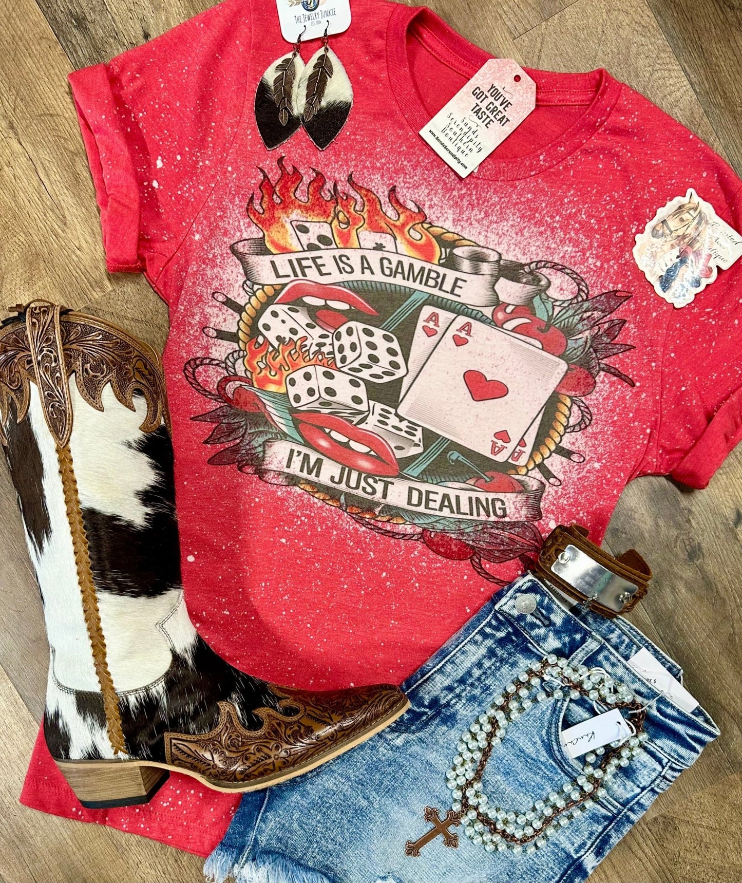 Life Is A Gamble I’m Just Dealing 🃏 - Painted Aces Boutique