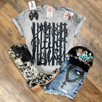 Little Ray Of Pitch Black | Funny Country Graphic T-Shirt - Painted Aces Boutique