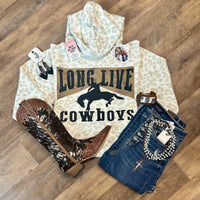Long Live Cowboys | Cozy Western Hoodie - Painted Aces Boutique
