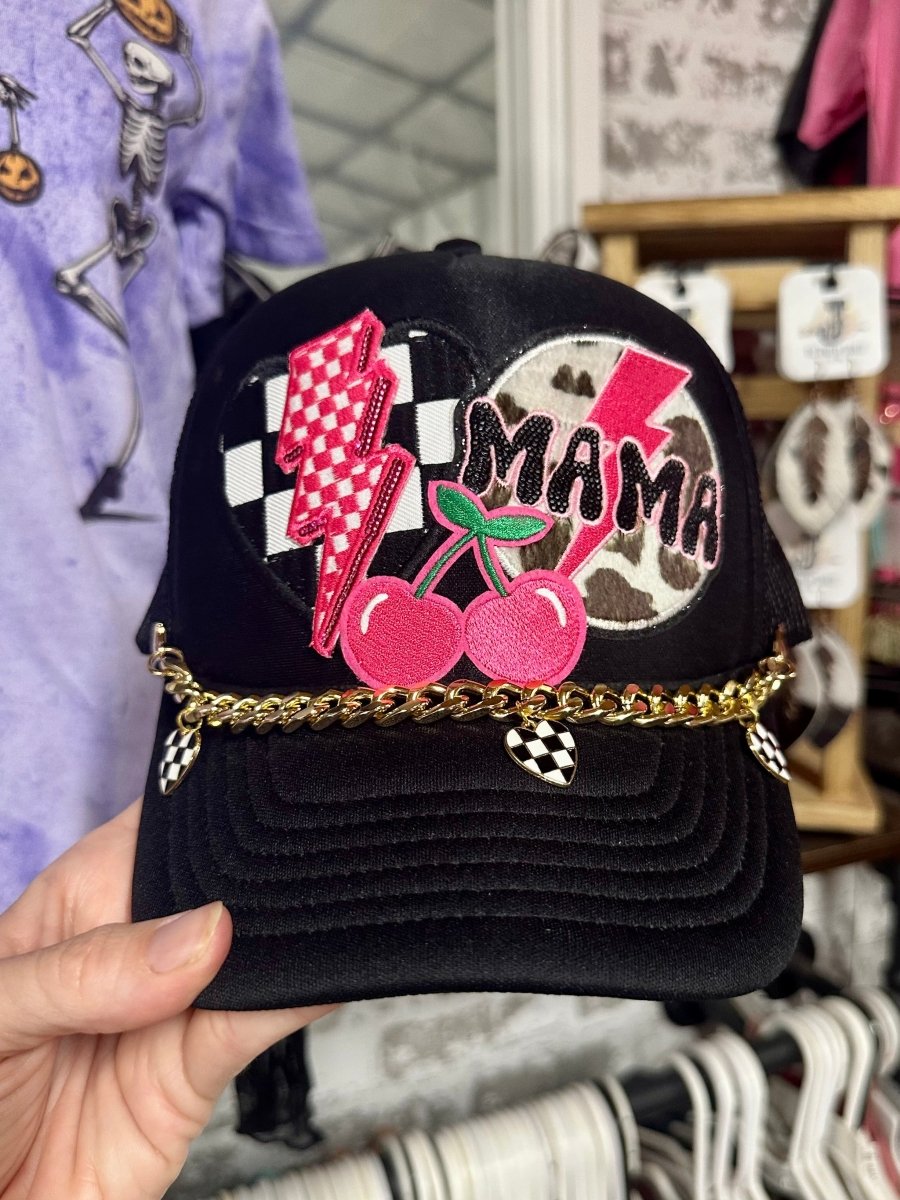 Mama Trucker Hat - Painted Aces Boutique