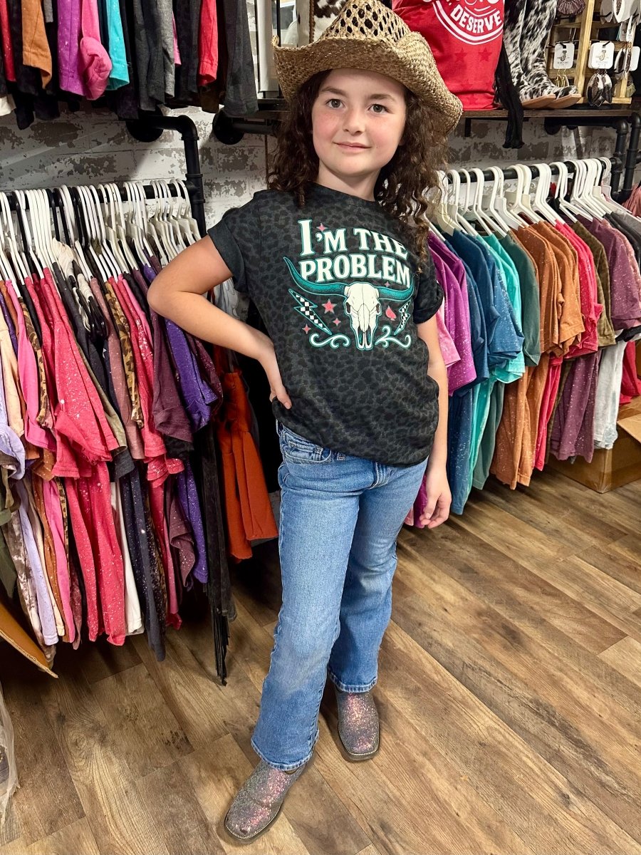 PAB I’m The Problem | Kids Cool Country Tees - Painted Aces Boutique