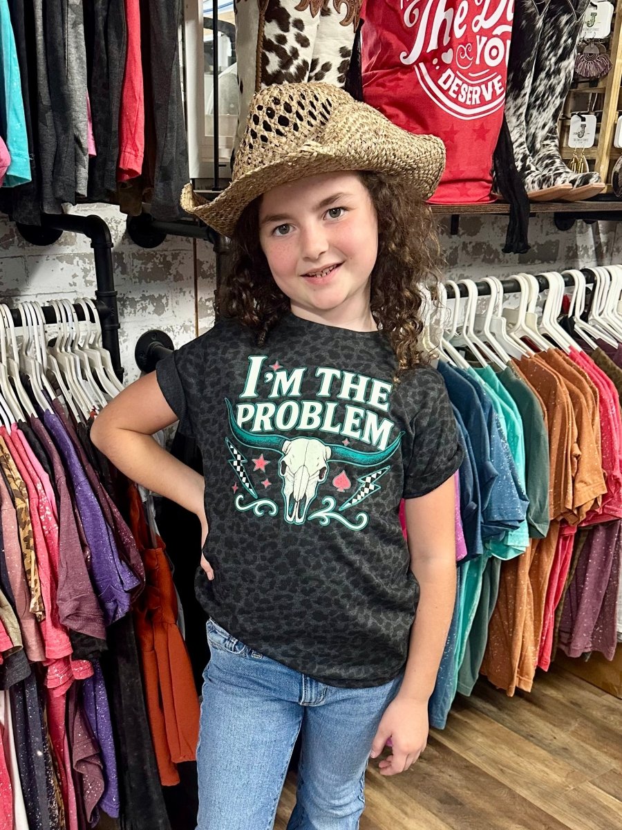 PAB I’m The Problem | Kids Cool Country Tees - Painted Aces Boutique