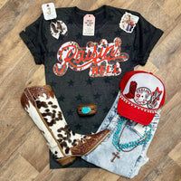 Raisin’ Hell | Wild West Graphic T-Shirt - Painted Aces Boutique