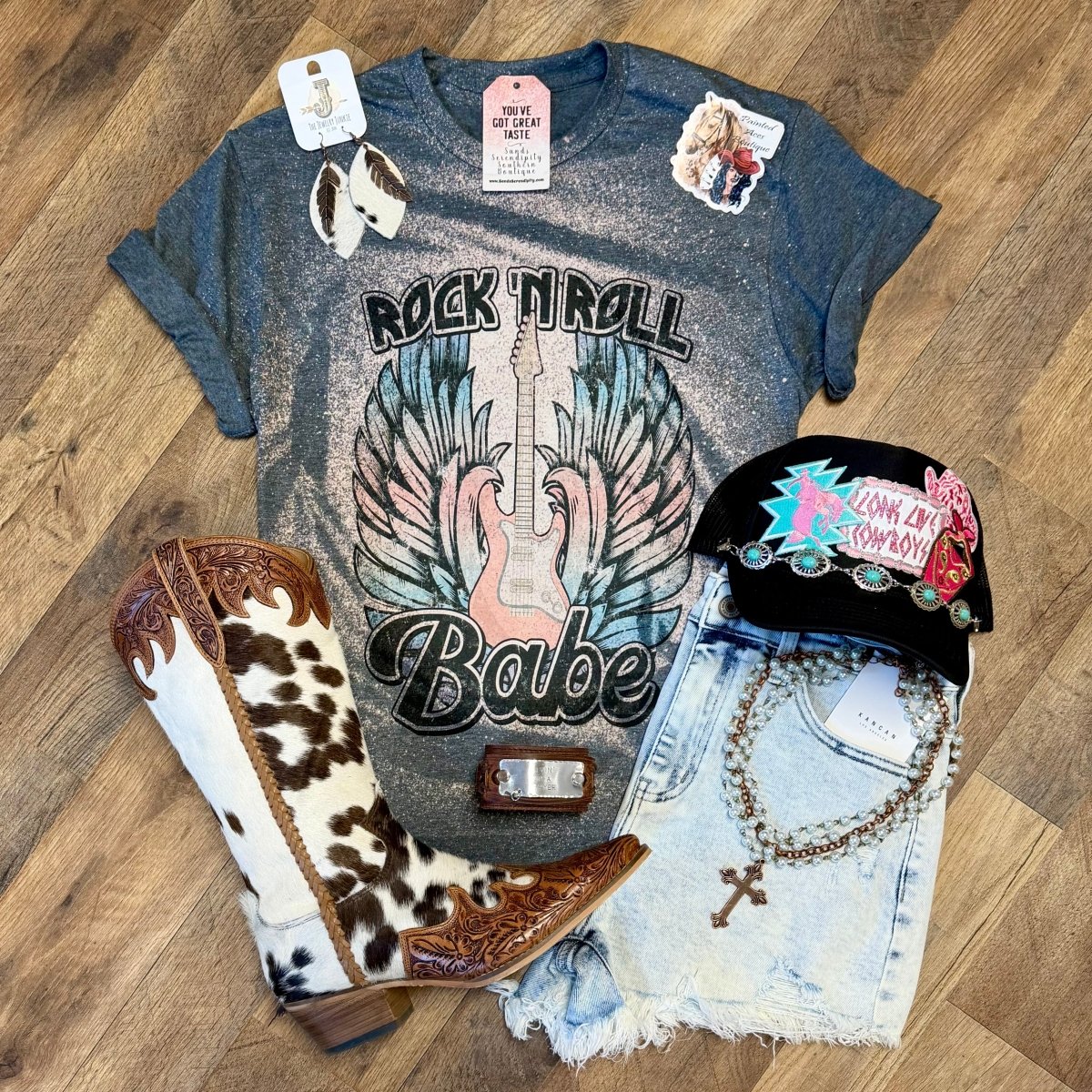 Rock ‘N Roll Babe - Painted Aces Boutique