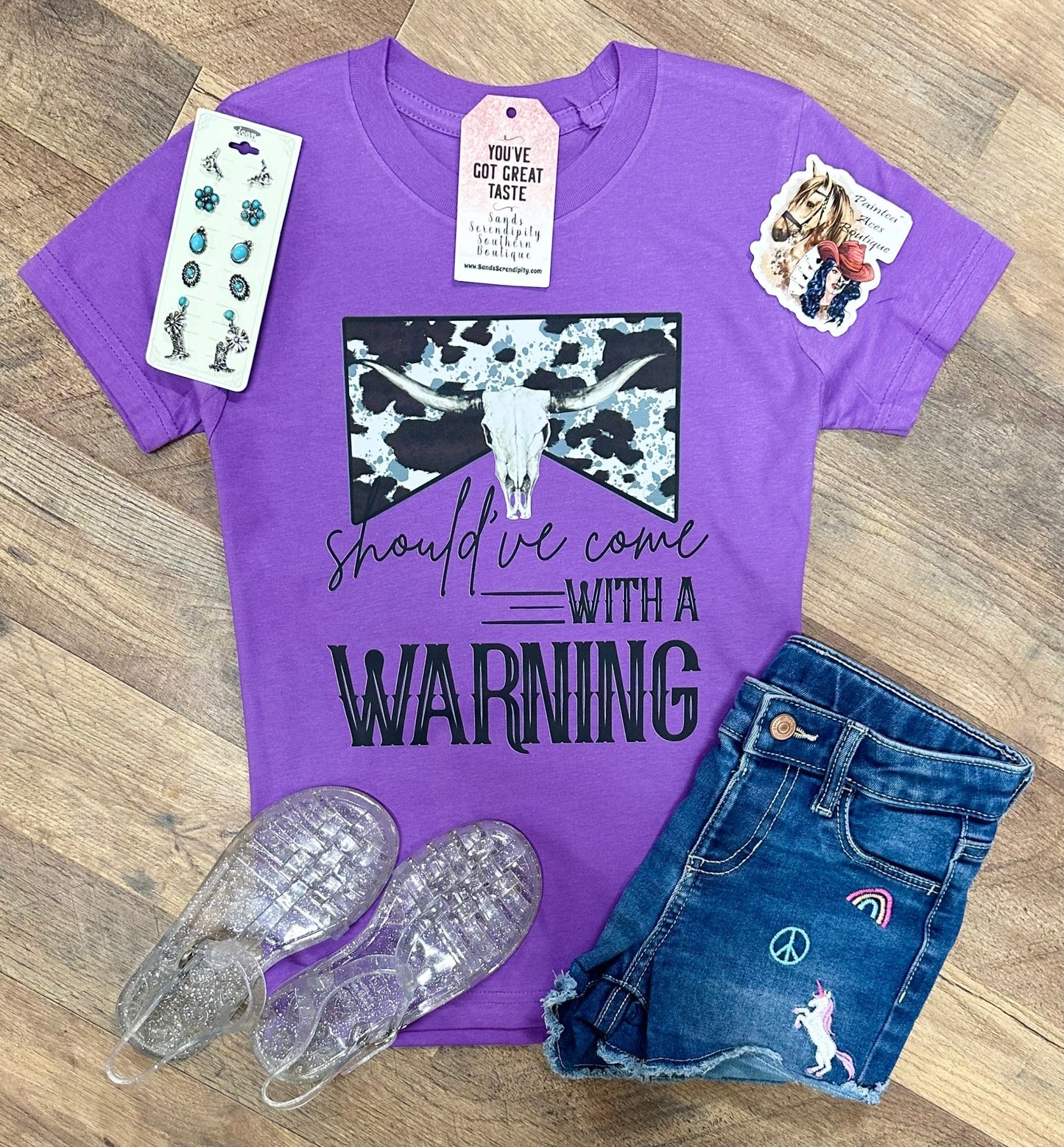 Should’ve Come With A Warning - Painted Aces Boutique