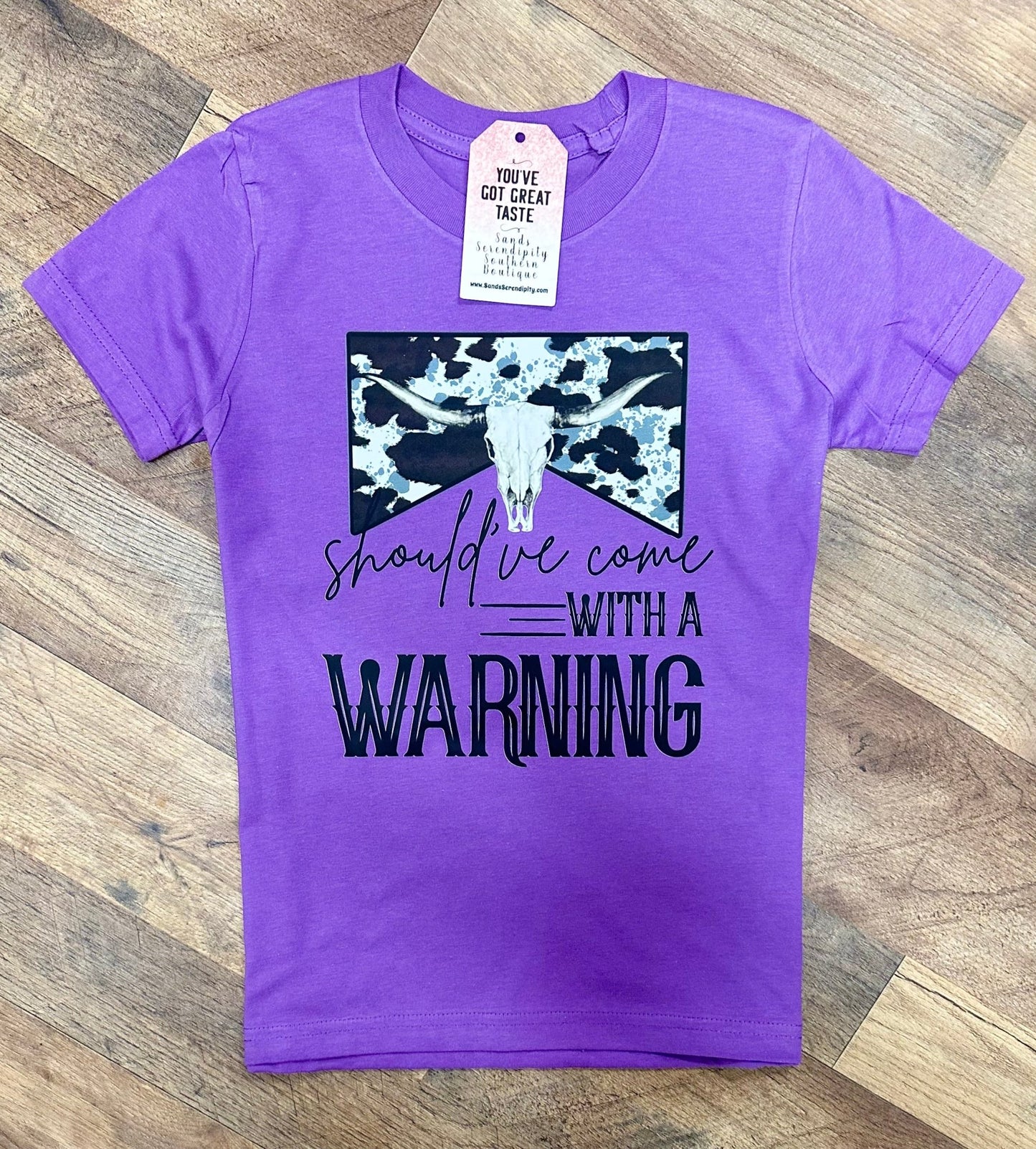 Should’ve Come With A Warning - Painted Aces Boutique