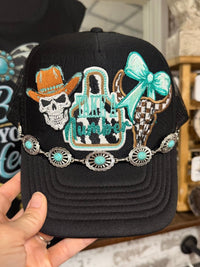 Take A Number Trucker Hat | Western Cowgirl Hats - Painted Aces Boutique