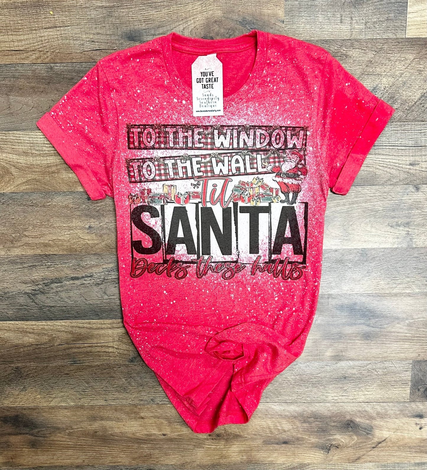 To The Window To The Wall Til Santa Decks These Halls 🎅🏼 - Painted Aces Boutique