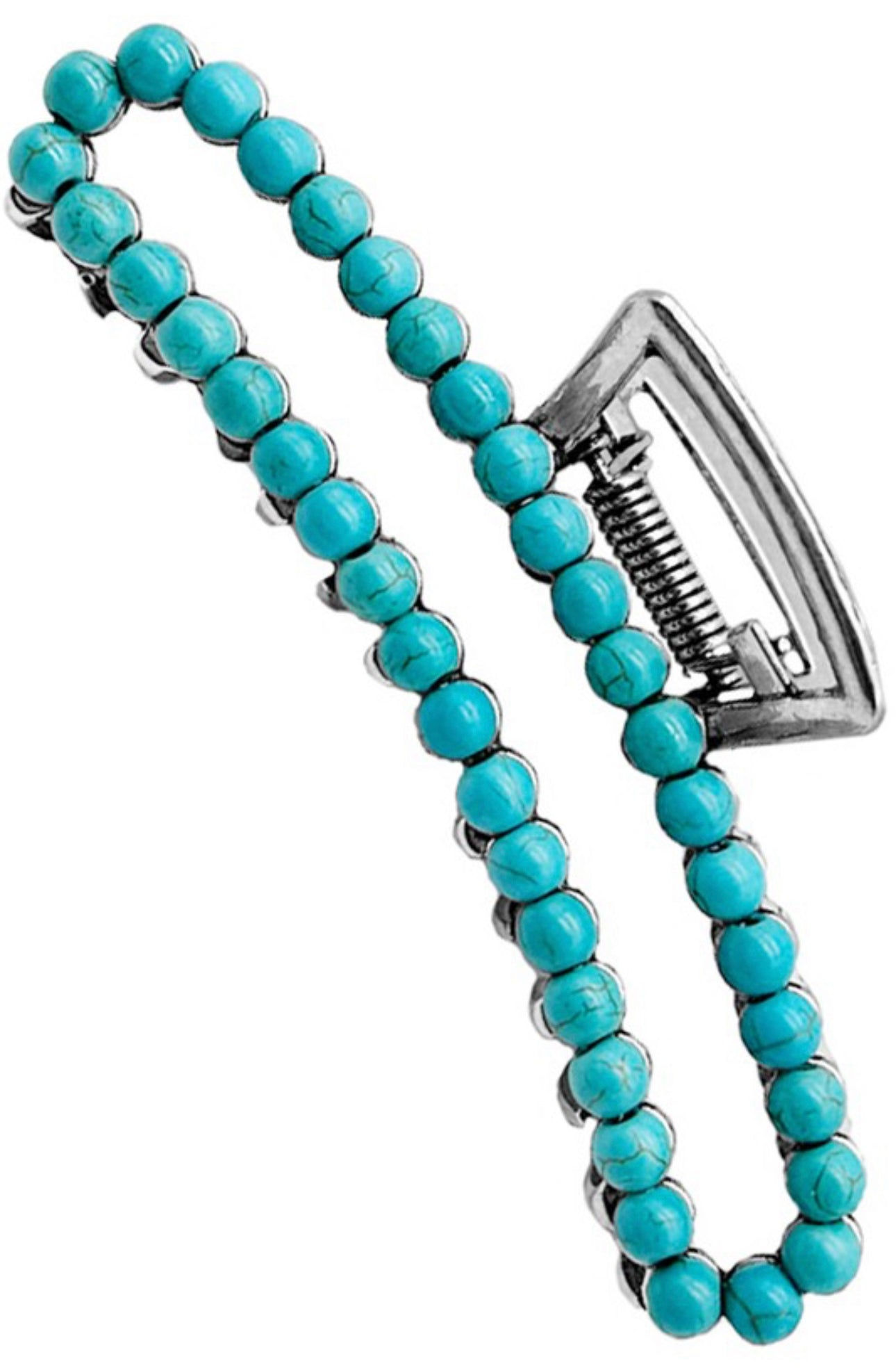 Turquoise Hair Claw - Painted Aces Boutique