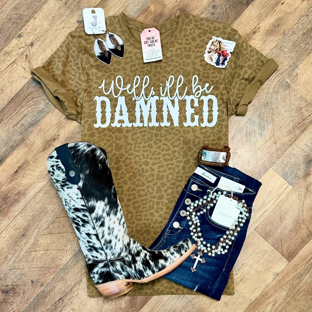 Well I’ll Be Damned 😏 - Painted Aces Boutique