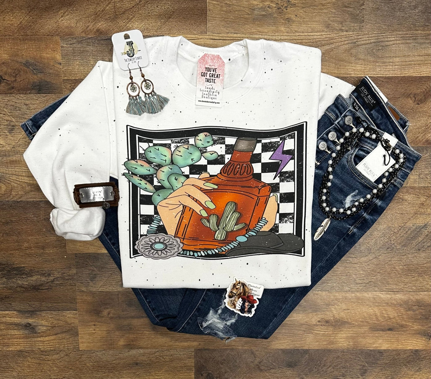 Whiskey & Turquoise 🥃 - Painted Aces Boutique