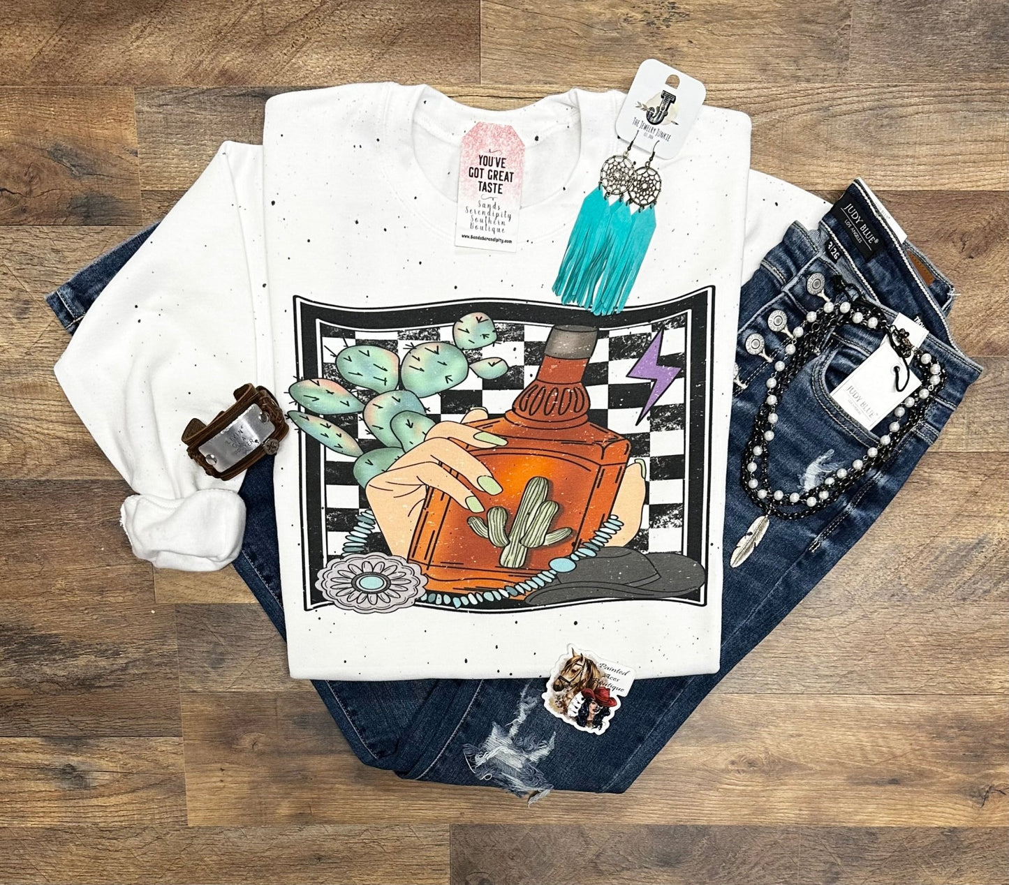 Whiskey & Turquoise 🥃 - Painted Aces Boutique