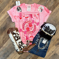 Workout Queen | Free Spirited Graphic T-Shirt - Painted Aces Boutique