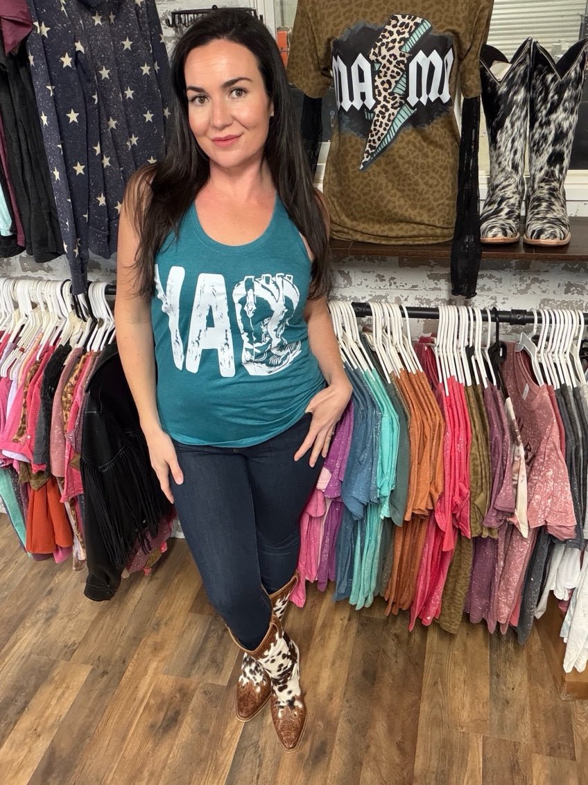 Ya’ll | Country Graphic Tank Top - Painted Aces Boutique