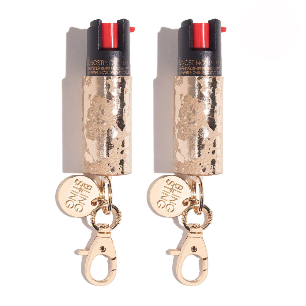 Cowhide Blingsting Pepper Spray - Sands Serendipity Boutique