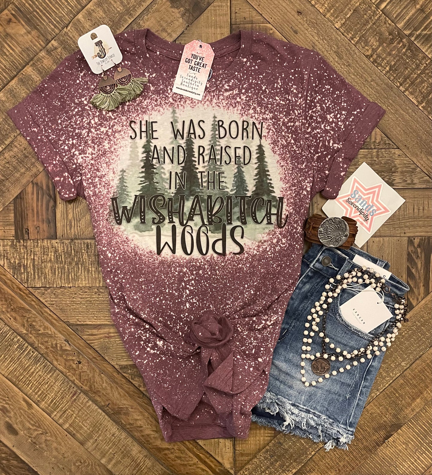 She Was Born And Raised In The Wishabitch Woods 🌲 - Sands Serendipity Boutique