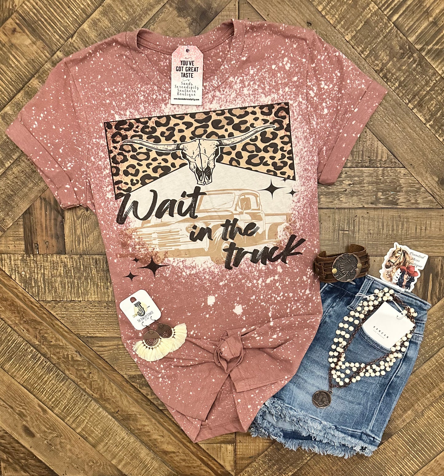 Wait In The Truck Tee 💗