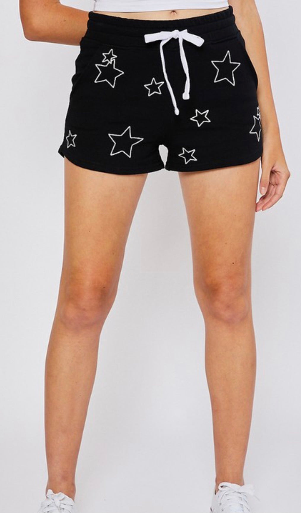 Black Star Terry Short - Sands Serendipity Boutique