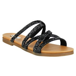 
                      
                        Eliana Black Strappy Sandal - Sands Serendipity Boutique
                      
                    